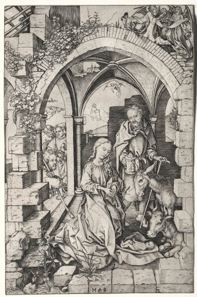 Doğuş. by Martin Schongauer