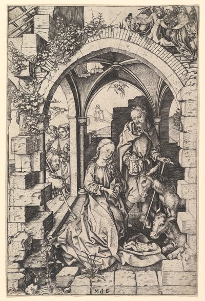 Doğuş, ca. 1435-1491. by Martin Schongauer