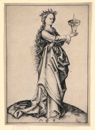 Üçüncü Bilge Bakire by Martin Schongauer