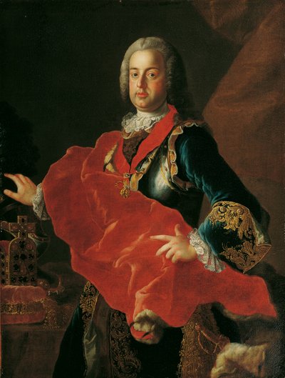 Lorraine İmparatoru Franz I Stephan by Martin van Meytens d. J.