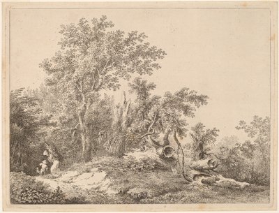 Kırık Ağaçlı Manzara by Martin von Molitor