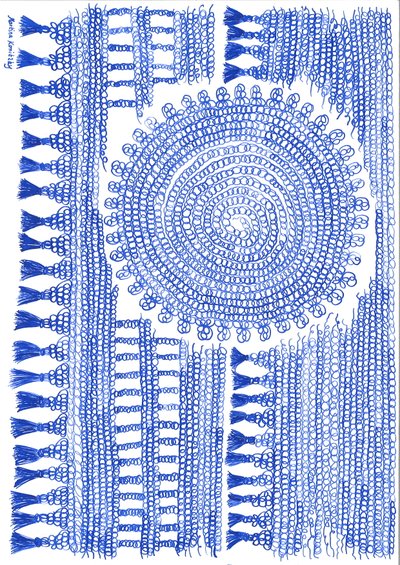 Tığ Mavi Mürekkep by Martina Konitzky