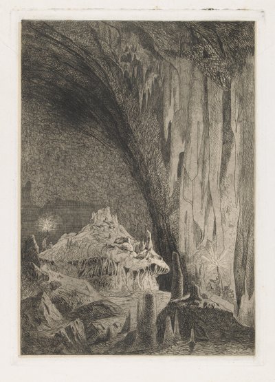 Han mağaralarında salon by Martinus Antonius Kuytenbrouwer jr.