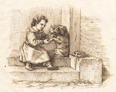 Hey tarafından "Çocuklar için Yarım Yüz Masal" için İllüstrasyon by Martinus Rørbye