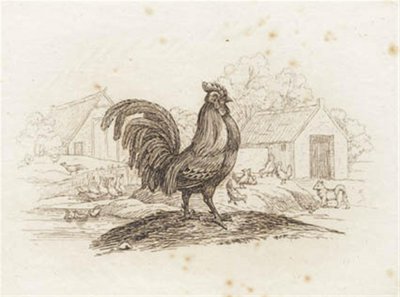 Hey tarafından "Çocuklar için Yarım Yüz Masal" için İllüstrasyon by Martinus Rørbye