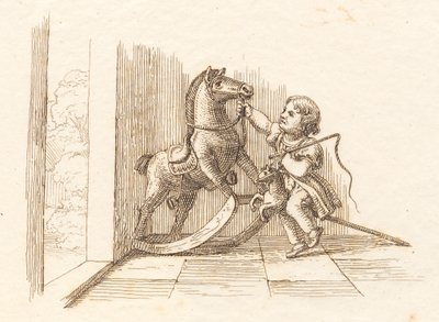 Hey tarafından "Çocuklar için Yarım Yüz Masal" için İllüstrasyon by Martinus Rørbye