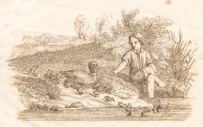 Hey tarafından "Çocuklar için Yarım Yüz Masal" için İllüstrasyon by Martinus Rørbye