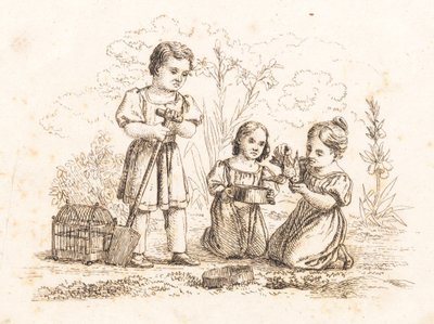 Hey tarafından "Çocuklar için Yarım Yüz Masal" için İllüstrasyon by Martinus Rørbye