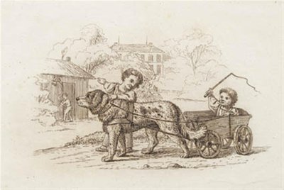 Hey tarafından "Çocuklar için Yarım Yüz Masal" için İllüstrasyon by Martinus Rørbye