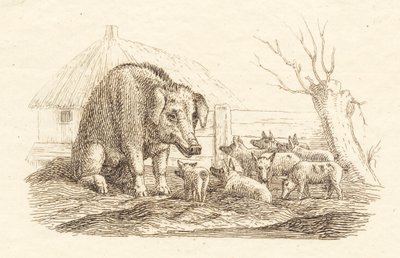 Hey tarafından "Çocuklar için Yarım Yüz Masal" için İllüstrasyon by Martinus Rørbye