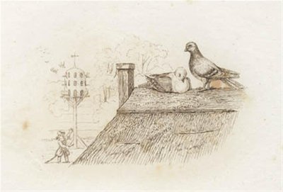 Hey tarafından "Çocuklar için Yarım Yüz Masal" için İllüstrasyon by Martinus Rørbye