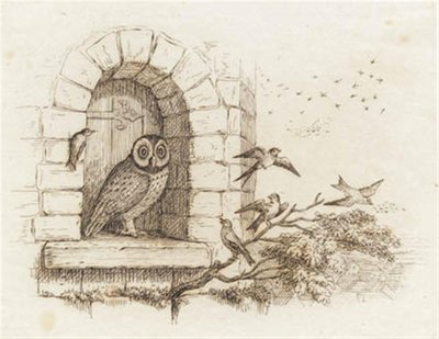 Hey tarafından "Çocuklar için Yarım Yüz Masal" için İllüstrasyon by Martinus Rørbye