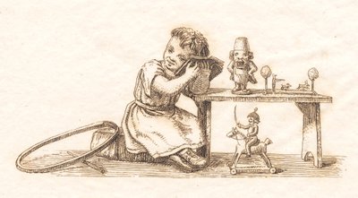 Hey tarafından "Çocuklar için Yarım Yüz Masal" için İllüstrasyon by Martinus Rørbye