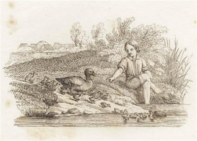 Hey tarafından "Çocuklar için Yarım Yüz Masal" için İllüstrasyon by Martinus Rørbye