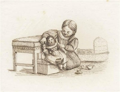 Hey tarafından "Çocuklar için Yarım Yüz Masal" için İllüstrasyon by Martinus Rørbye