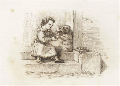 Hey tarafından "Çocuklar için Yarım Yüz Masal" için İllüstrasyon by Martinus Rørbye