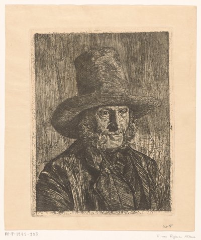 Bilinmeyen bir adamın portresi by Martinus van Regteren Altena