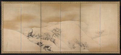 Kış Günü, 1784. by Maruyama Okyo