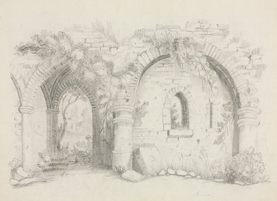 Harabeler, yaklaşık 1840. by Mary Altha Nims