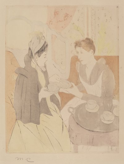 ikindi çayı partisi by Mary Cassatt