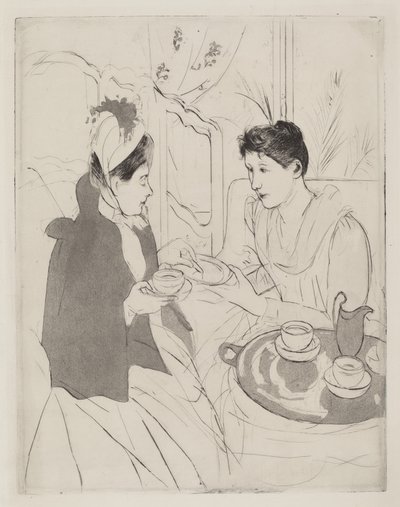 İkindi Çayı Partisi, 1890-1891. by Mary Cassatt