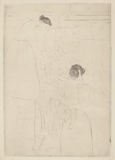 Meyve Toplama, c. 1893. by Mary Cassatt