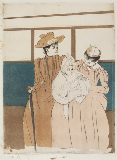 Otobüste by Mary Cassatt