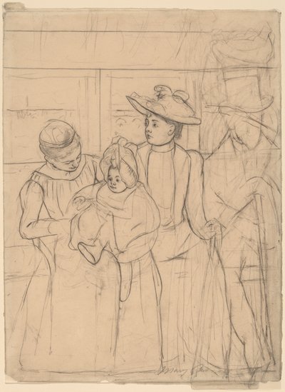 Otobüste by Mary Cassatt