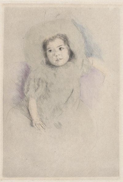 Bir Bone Takan Margot (No. 1) by Mary Cassatt