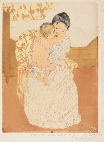 anne şefkati by Mary Cassatt