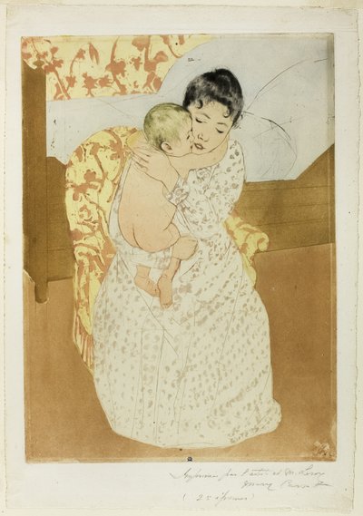 anne şefkati by Mary Cassatt