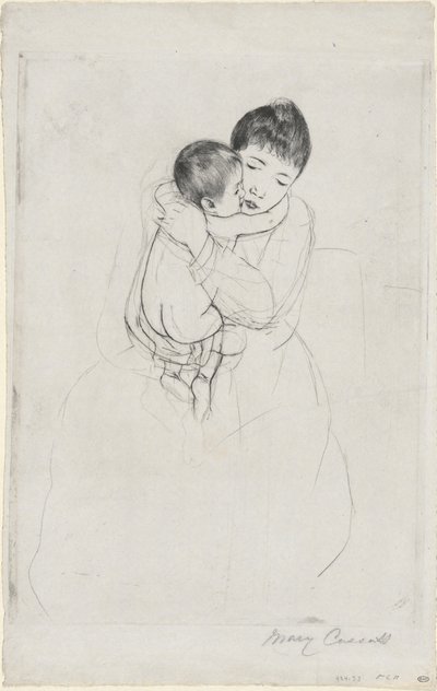 anne şefkati by Mary Cassatt