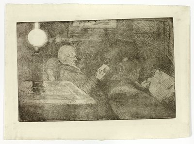 Bay ve Bayan Cassatt Okuma by Mary Cassatt