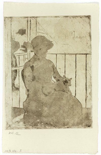 Balkonda by Mary Cassatt