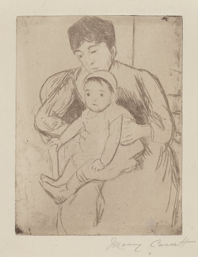 Geziye Fatura Hazırlama, c. 1889. by Mary Cassatt