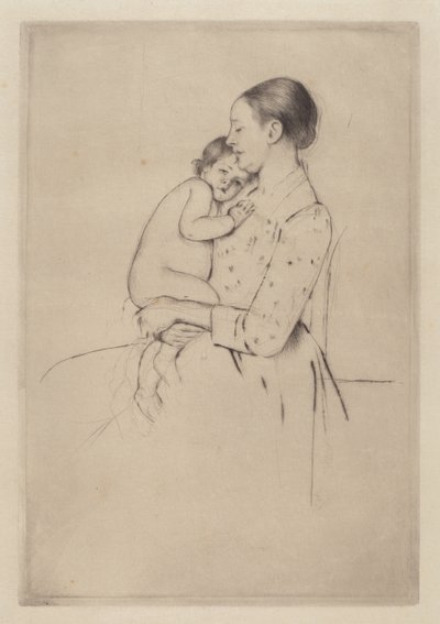 Sessizlik, c.1891 by Mary Cassatt