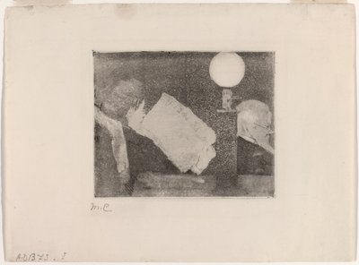 Gazete Okuma, No. 2 by Mary Cassatt