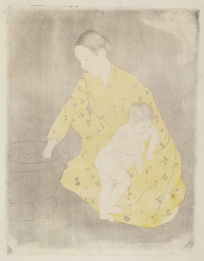 Hamam, 1890-1891. by Mary Cassatt