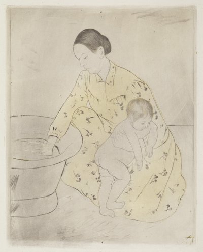 Hamam, 1890-1891. by Mary Cassatt