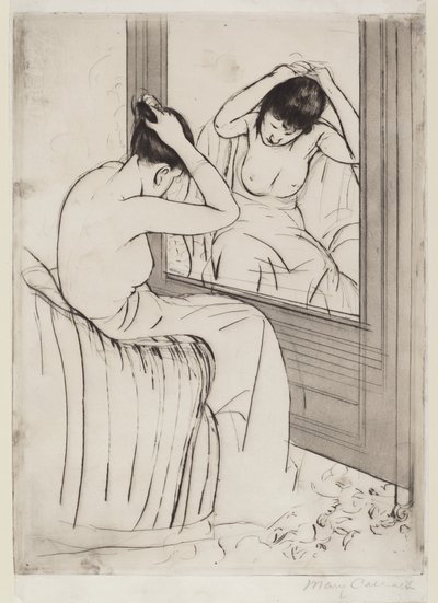 Kuaför by Mary Cassatt
