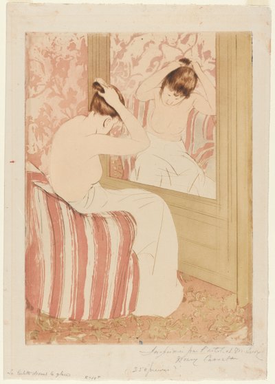 Berber, 1890-1891. by Mary Cassatt