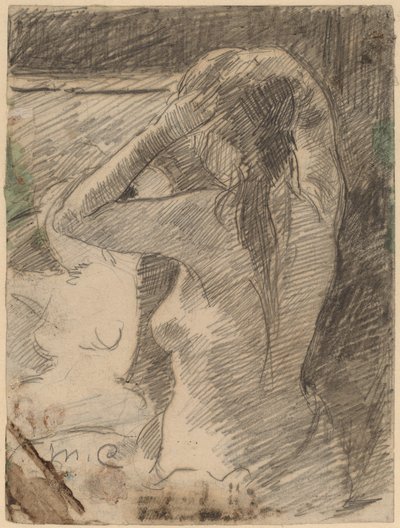 Kuaför, c. 1891. by Mary Cassatt