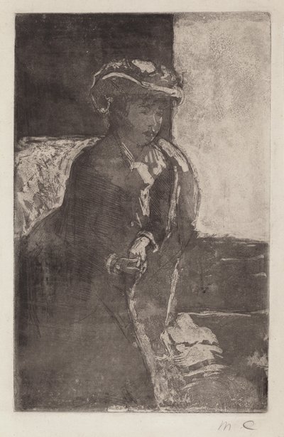 Kanepenin Köşesi (No. 3) by Mary Cassatt