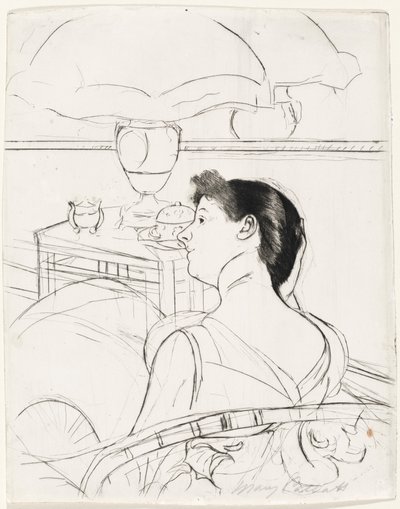 Lamba, 1890-1891. by Mary Cassatt