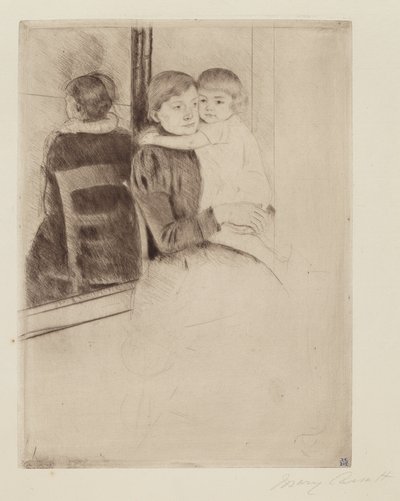 Ayna, ç. 1891. by Mary Cassatt