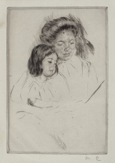 Resimli Kitap No. 1, c. 1901. by Mary Cassatt