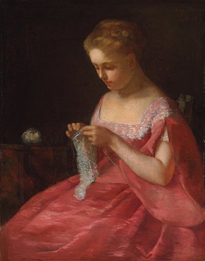 Genç Gelin, c.1866-67 by Mary Cassatt