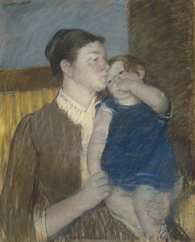 Genç Anne, 1888 by Mary Cassatt