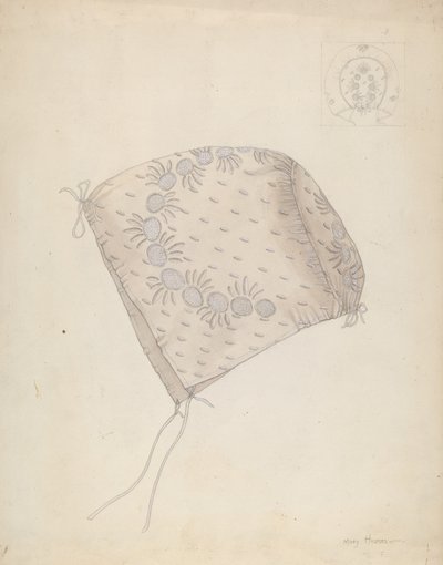 Bebek Şapkası, c. 1937. by Mary E Humes