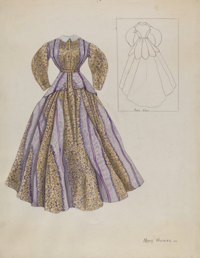 Kostüm, c. 1937. by Mary E Humes